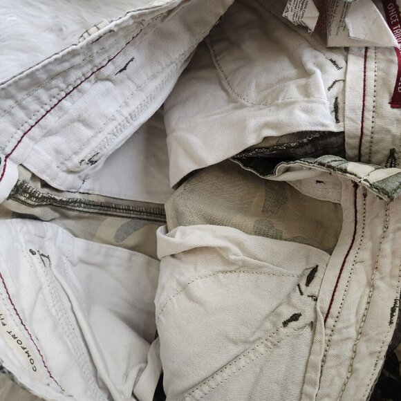 Jack & Jones Camo Cargo Shorts Mens‎ W32 UK M Ripstop Comfort Fit Button Fly - Picture 9 of 16